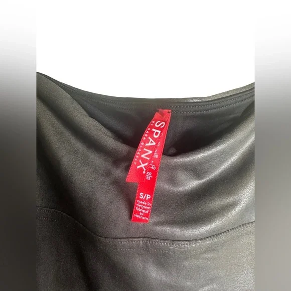 Spanx Gray Ready To Wow Stretchy Mid Rise Leggings Size Small - Picture 5 of 6